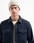 No Excess Melange Overshirt | Night