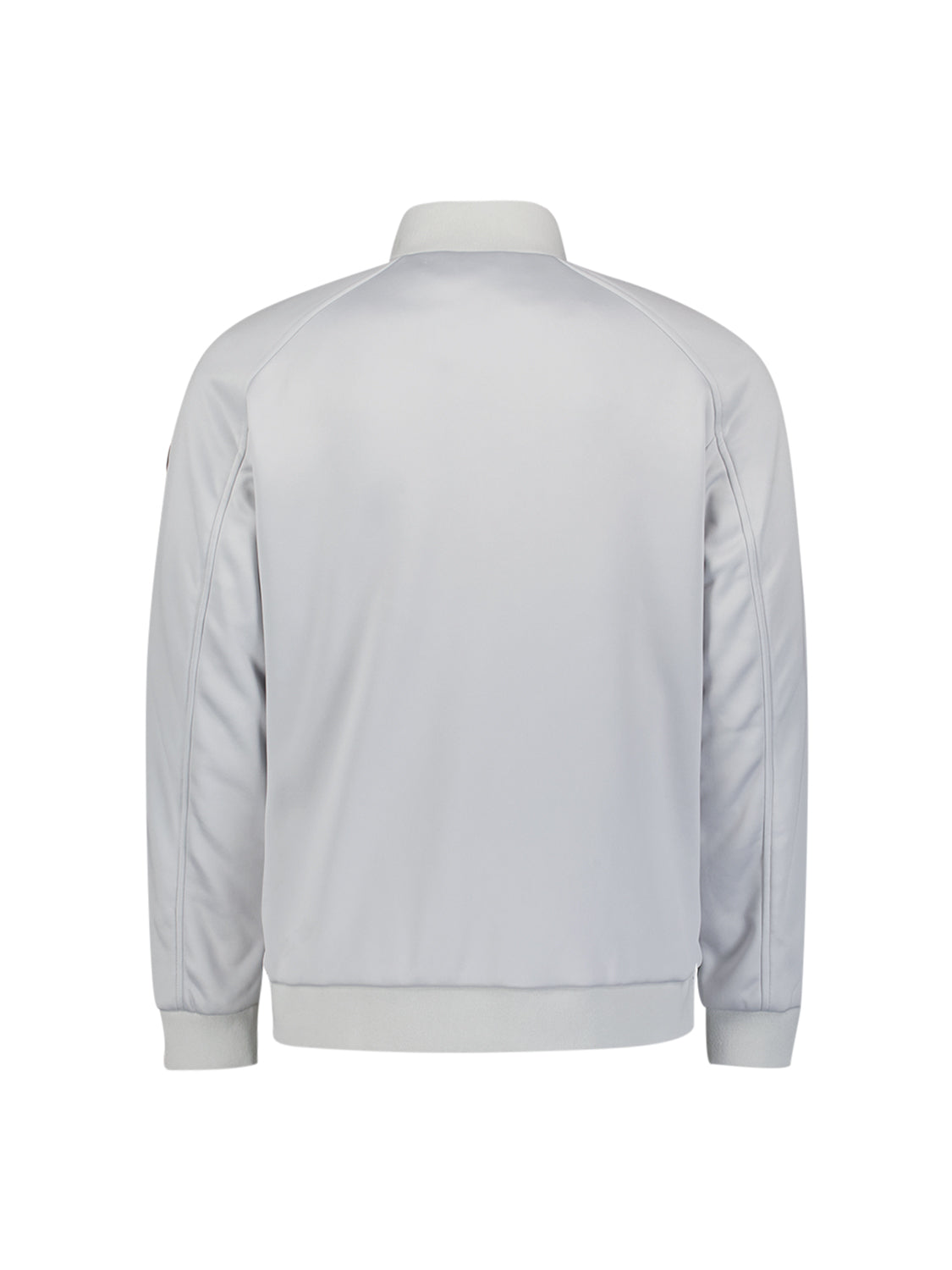 No Excess Mixed Knit Jacket | Chalk