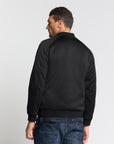 No Excess Mixed Knit Jacket | Black