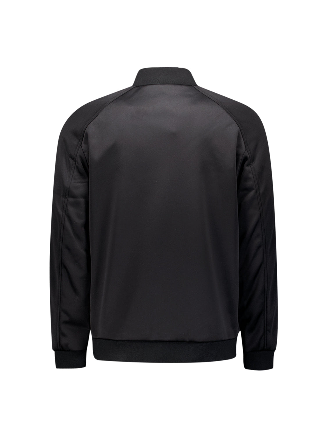 No Excess Mixed Knit Jacket | Black