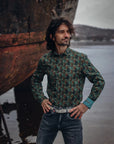 A Fish Named Fred Long Sleeve Shirt | Forestry Green