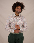 A Fish Named Fred Long Sleeve Shirt | Pheasants White