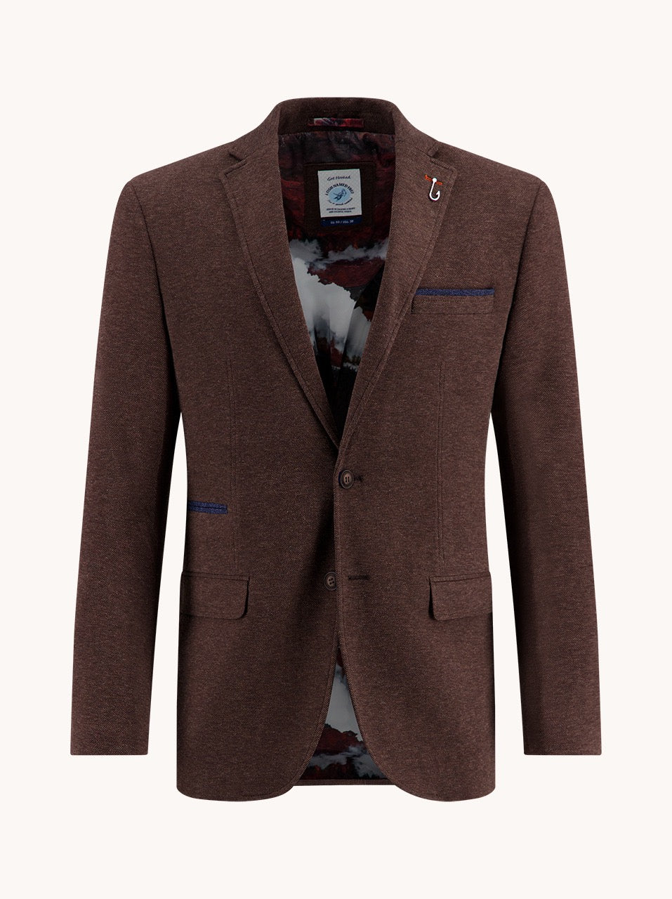 A Fish Named Fred Pique Blazer | Whiskey 200