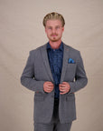 A Fish Named Fred Pique Blazer | Charcoal 704