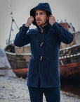 A Fish Named Fred Duffle Coat | Navy