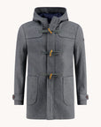 A Fish Named Fred Duffle Coat | Grey Sky