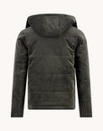 A Fish Named Fred Cord Parka Jacket | Highland Green