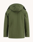 A Fish Named Fred Fur Lined Parka | Lochness Green