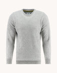 A Fish Named Fred Classic Knit Jumper | Grey Skies