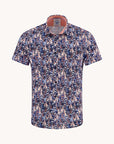 A Fish Named Fred Short Sleeve Shirt | Sail Away Navy