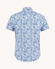 A Fish Named Fred Short Sleeve Shirt | Sail Away Blue