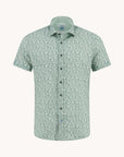 A Fish Named Fred Short Sleeve Shirt | Shadey Seagreen
