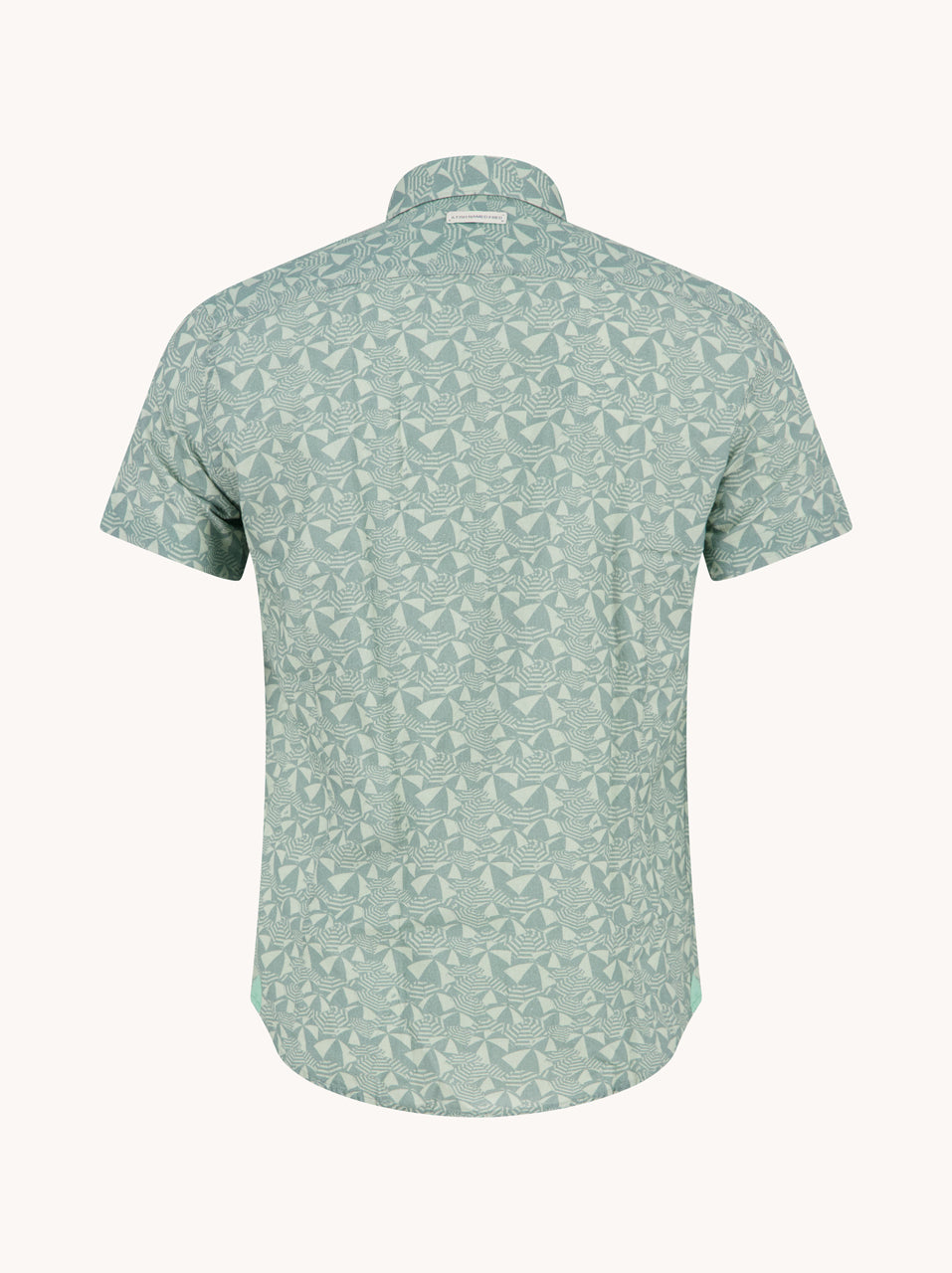 A Fish Named Fred Short Sleeve Shirt | Shadey Seagreen