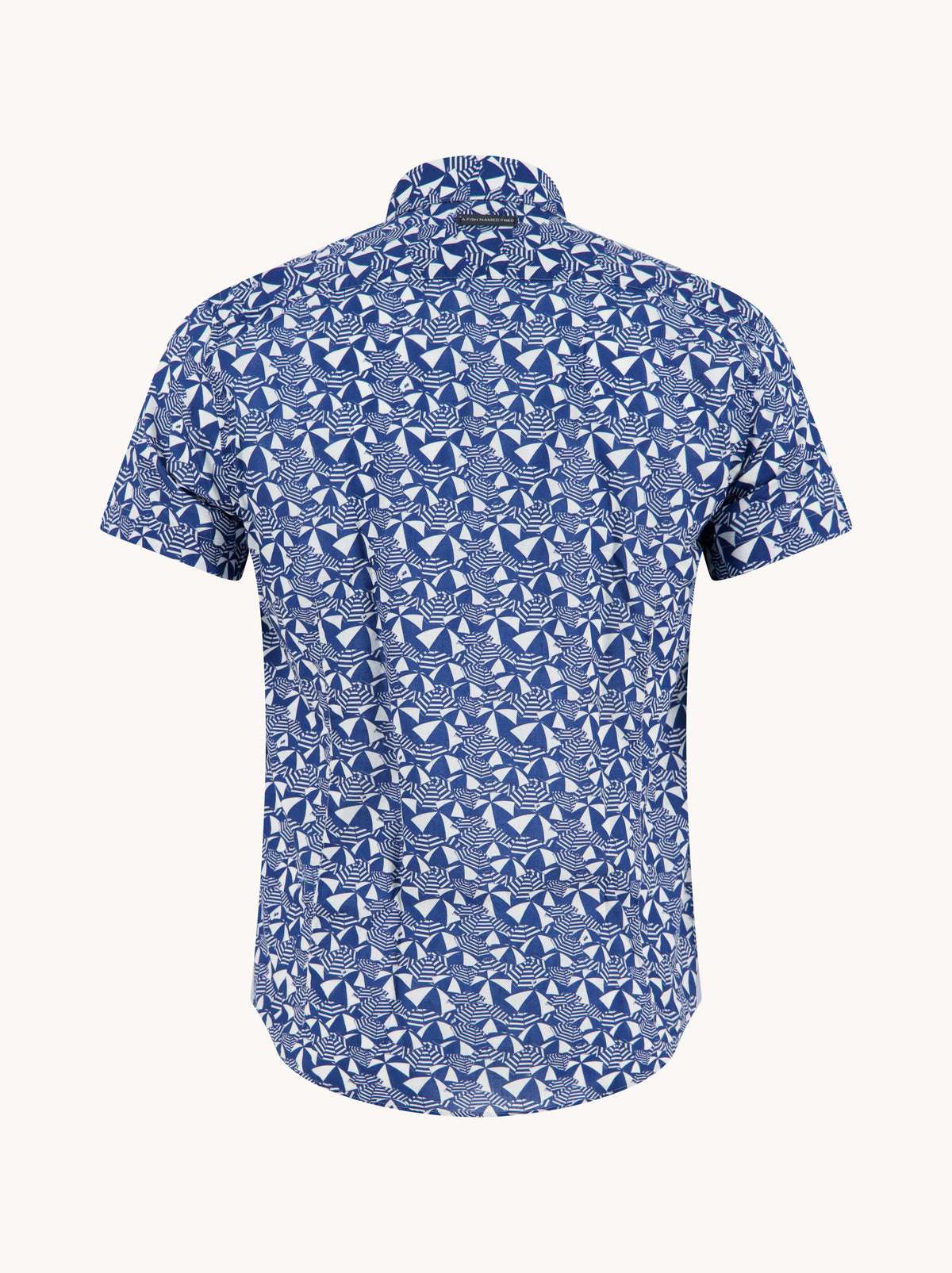 A Fish Named Fred Short Sleeve Shirt | Shadey Navy