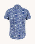 A Fish Named Fred Short Sleeve Shirt | Shadey Navy