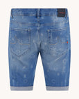 A Fish Named Fred Printed Denim Short | Sketch Denim