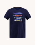 A Fish Named Fred Sardines T-Shirt | Navy