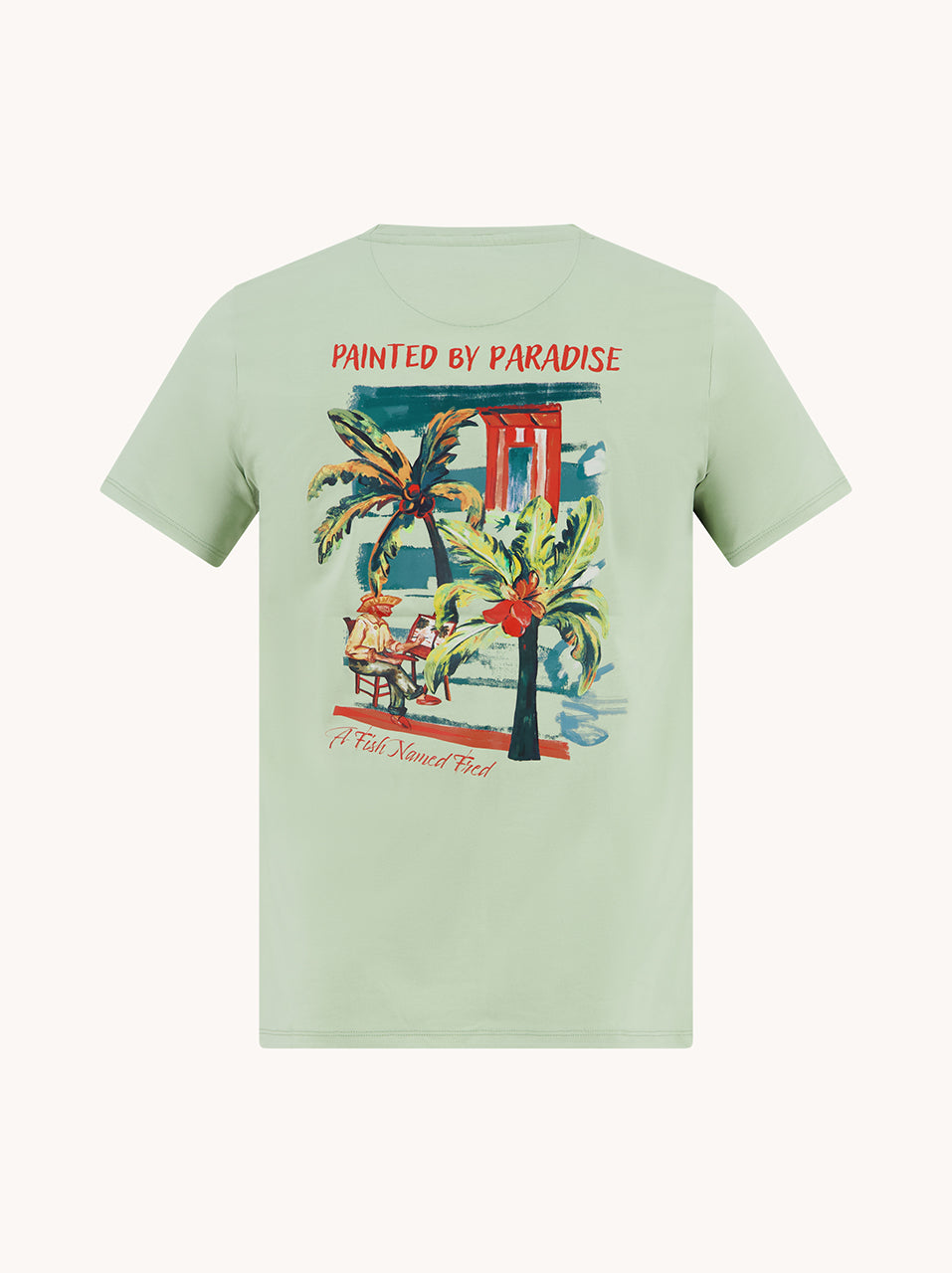 A Fish Named Fred T-Shirt | Mint Paradise Paint