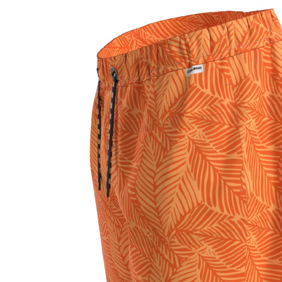 Blend Swim Short Palm | Orange