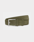 Robert Charles Leather Belt | 1511 Olive Suede