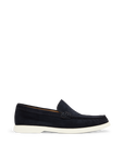 BOSS Sienne Suede Loafer | Navy