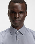 BOSS Hank Shirt | Navy Stripe
