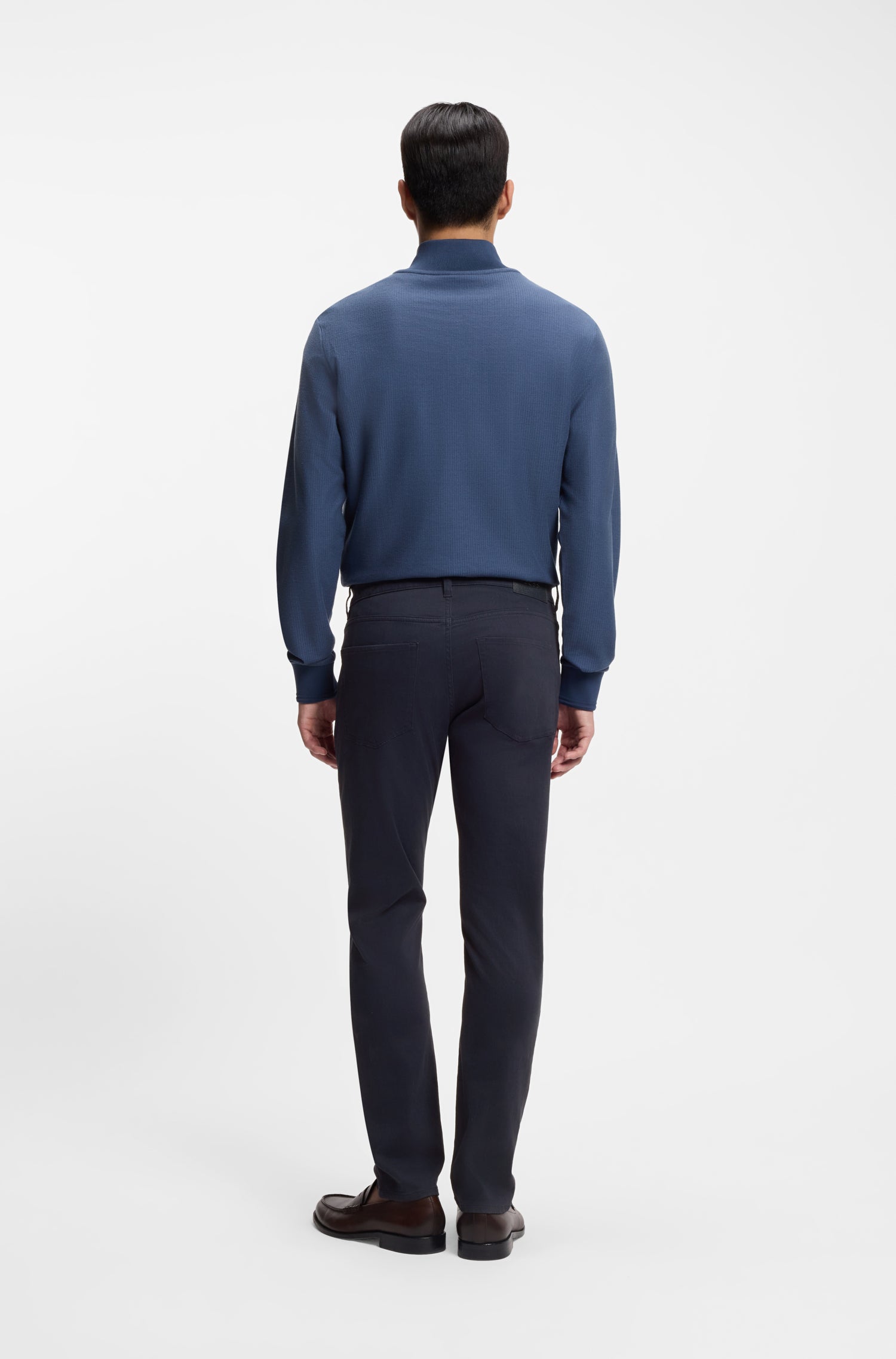BOSS H-Delaware Slim Fit Jeans | Navy Blue 955