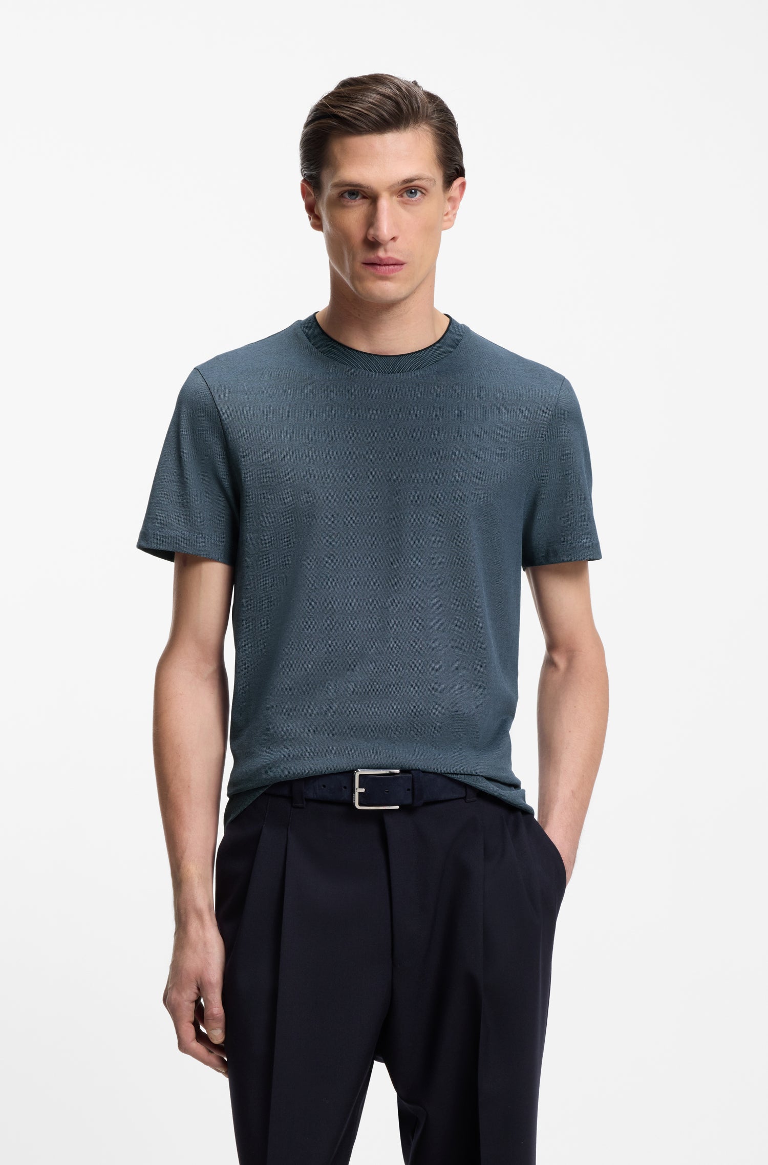 BOSS Thompson Tee Shirt | Open Blue