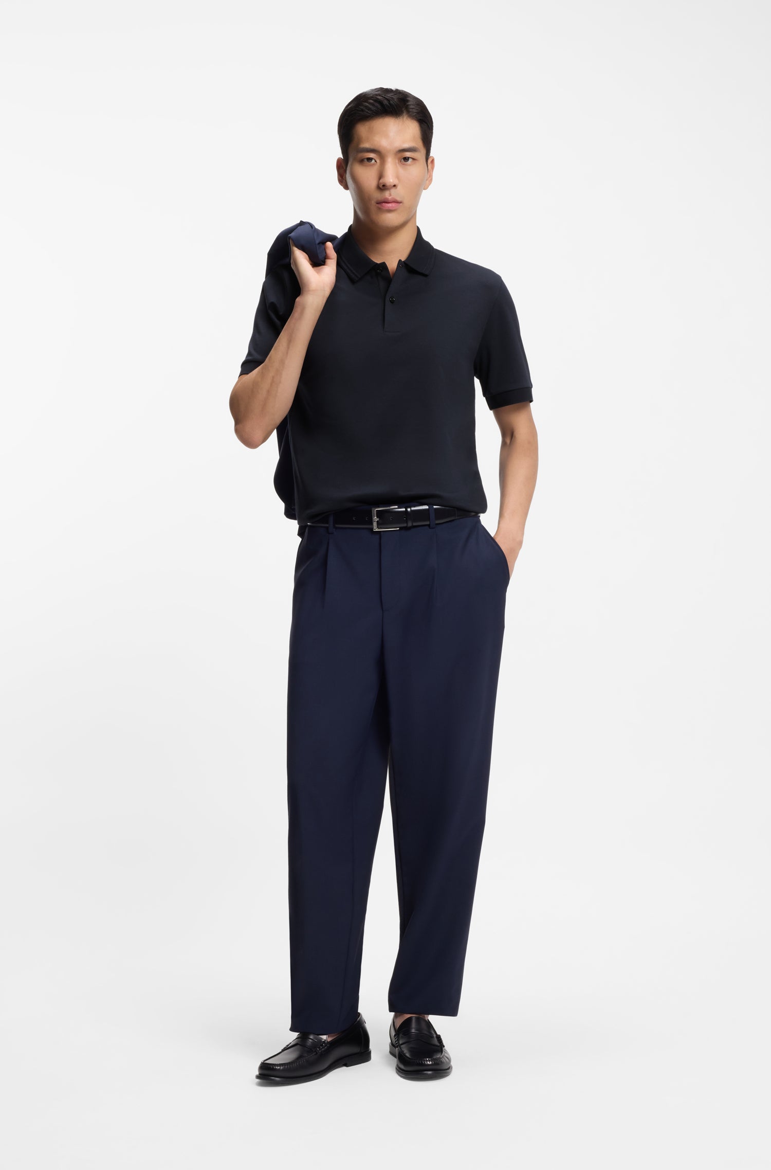 BOSS Parlay Polo | Dark Blue