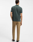 BOSS Parlay Textured Polo | Open Green