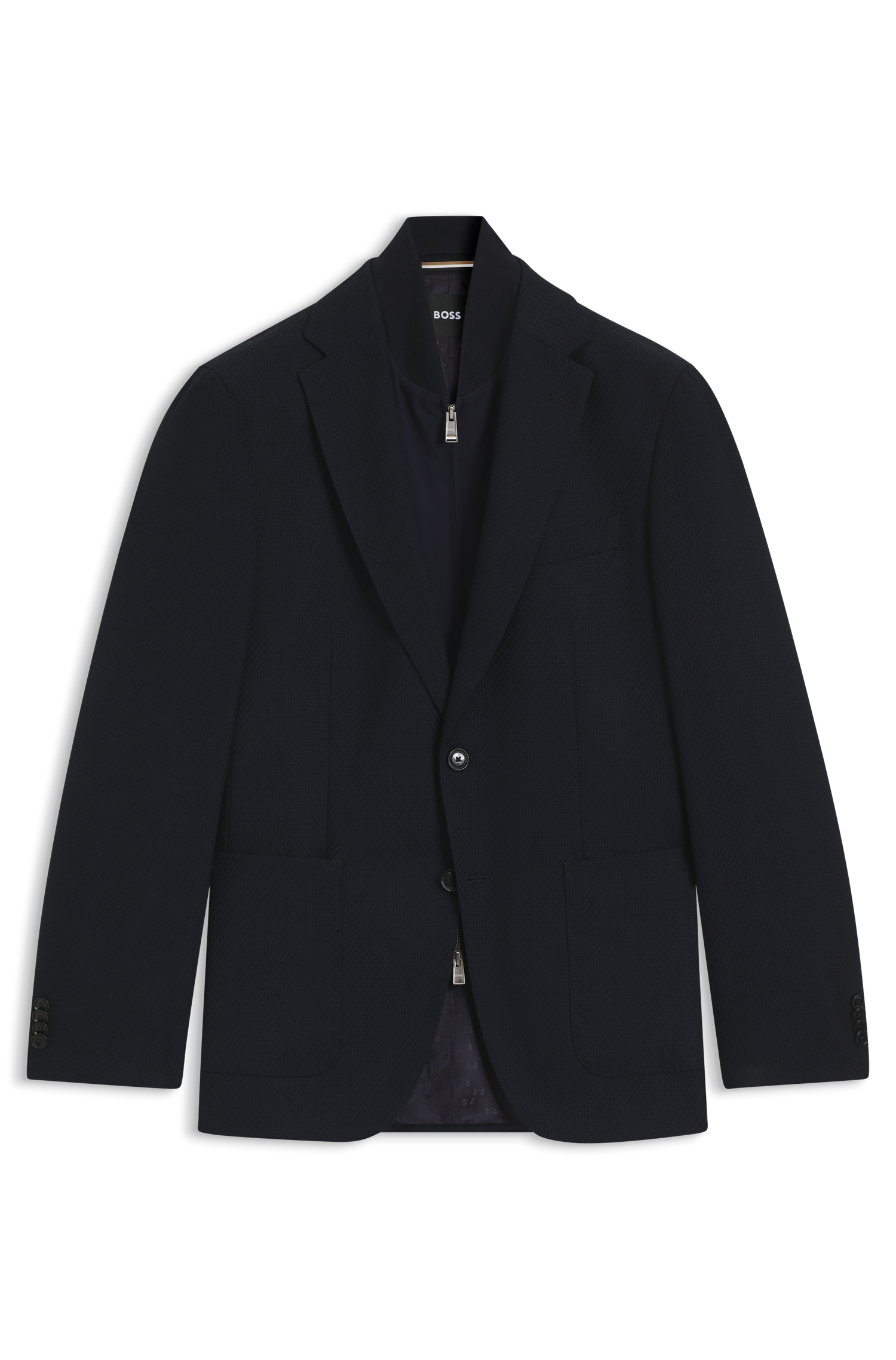 BOSS Hutson Bib Blazer | Dark Blue