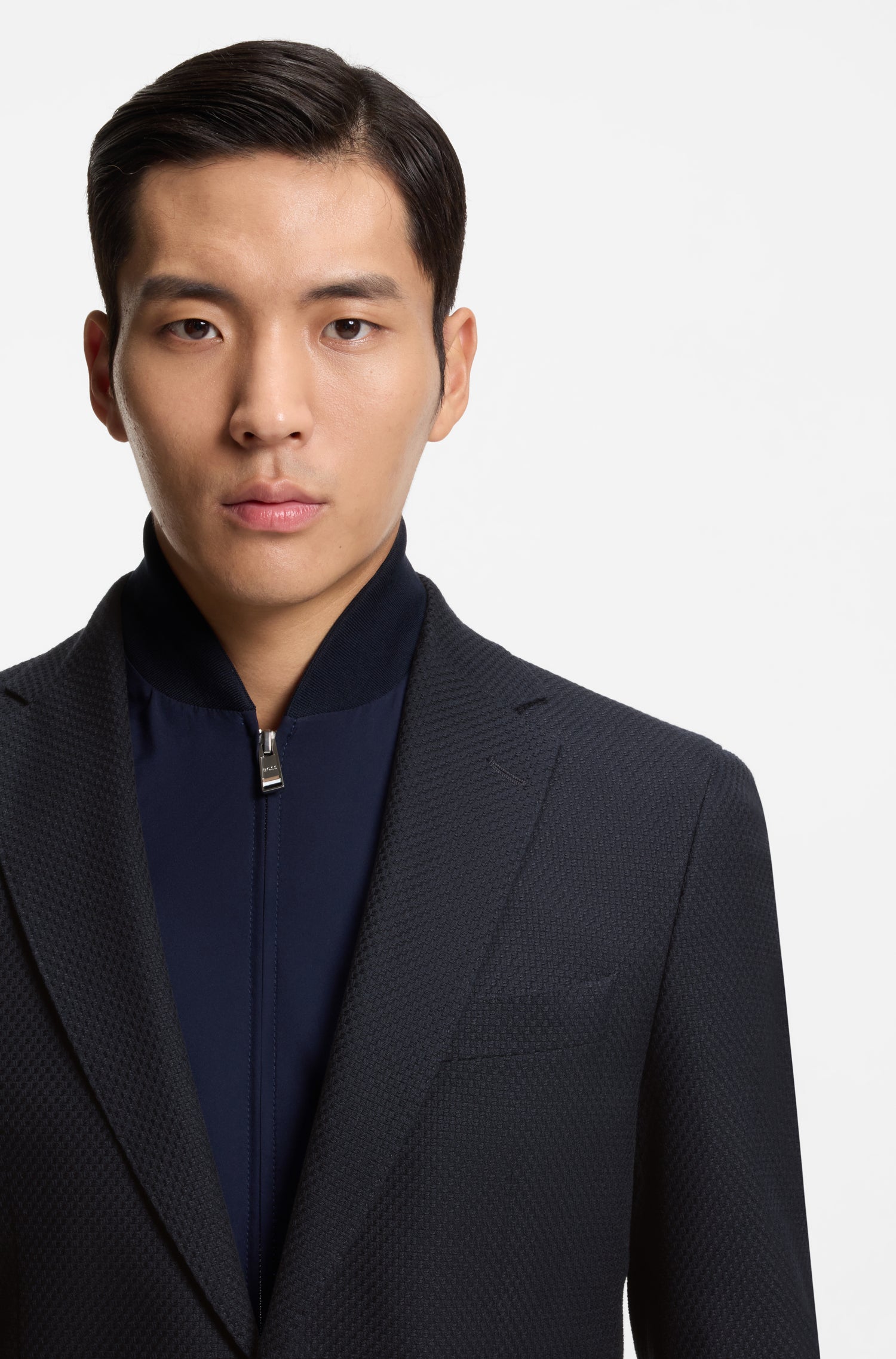 BOSS Hutson Bib Blazer | Dark Blue