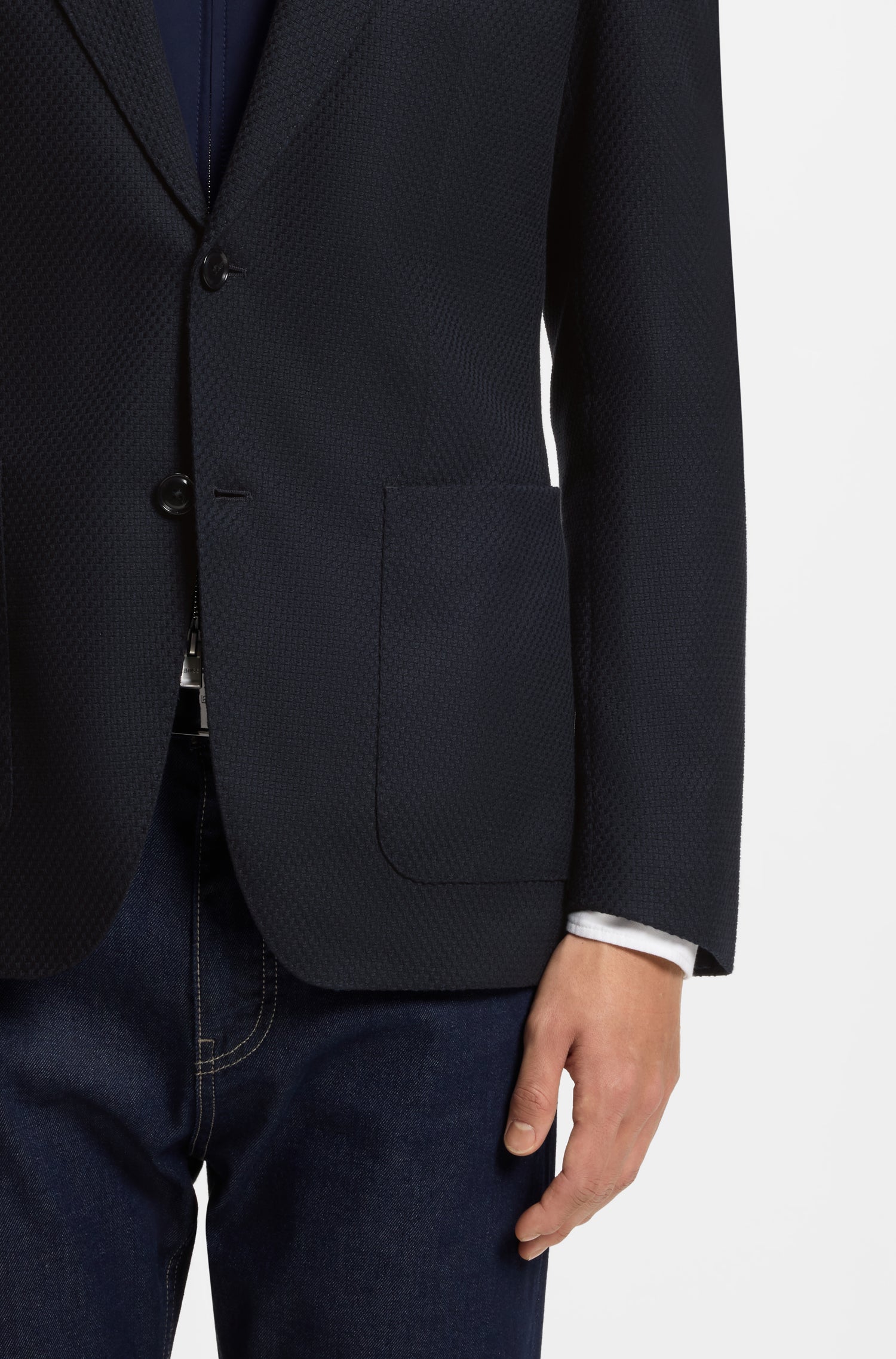 BOSS Hutson Bib Blazer | Dark Blue