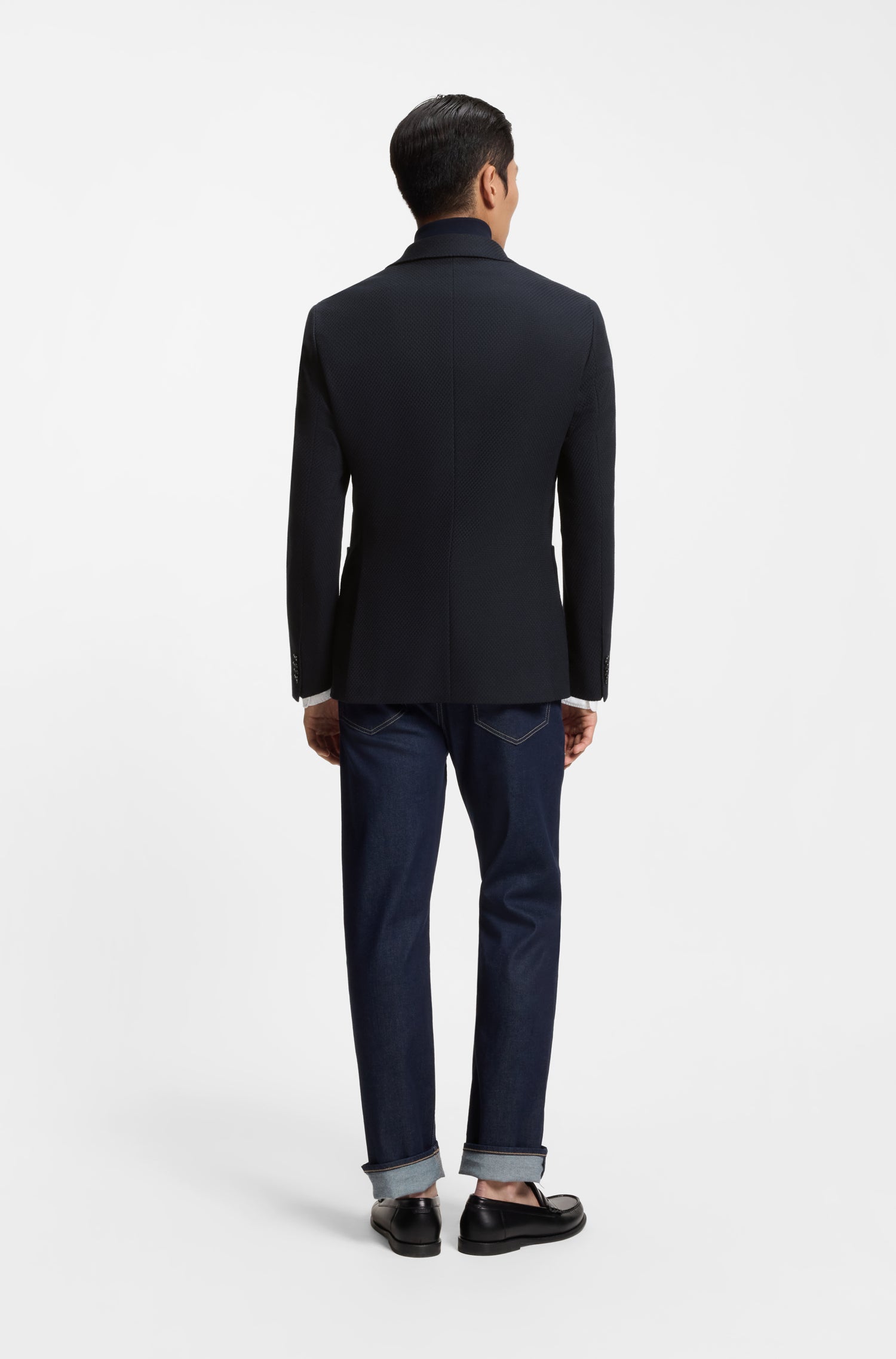 BOSS Hutson Bib Blazer | Dark Blue