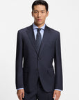 BOSS Jackson Wool/Silk Suit | Open Blue