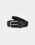 Robert Charles Woven Elastic Belt | 1005 Black