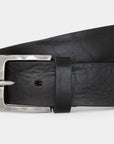 Robert Charles Leather Jean Belt | 6307 Black