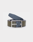 Robert Charles Reversible Leather Belt |  1720 Navy/Khaki