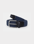 Robert Charles Woven Elastic Belt | 1005 Navy