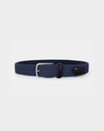 Robert Charles Woven Elastic Belt | 1005 Navy