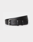 Robert Charles Leather Belt | Feather Edge Black