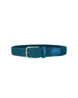 Robert Charles Woven Elastic Belt | 1005 Petrol