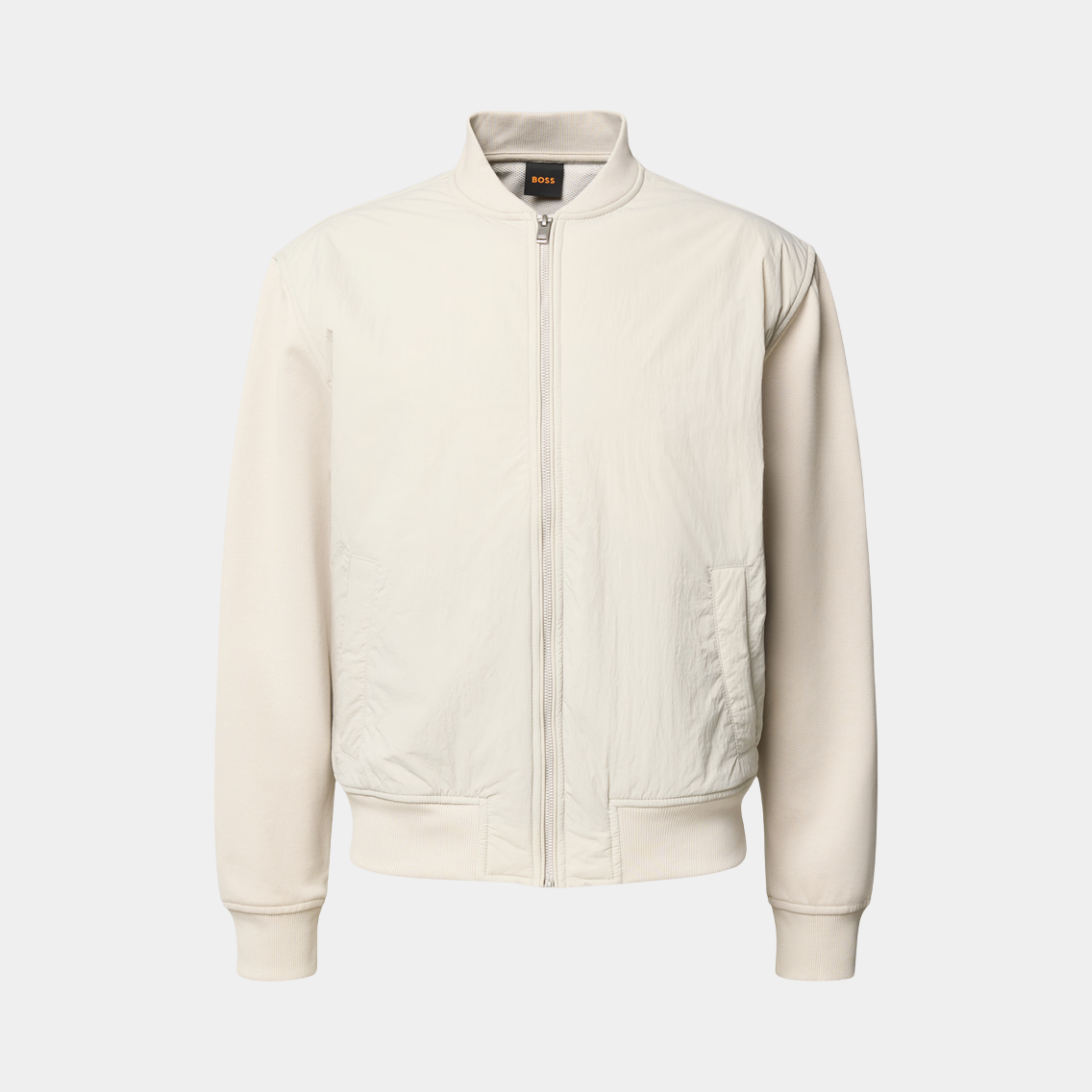 BOSS ORANGE Smartcore Bomber | Open Grey