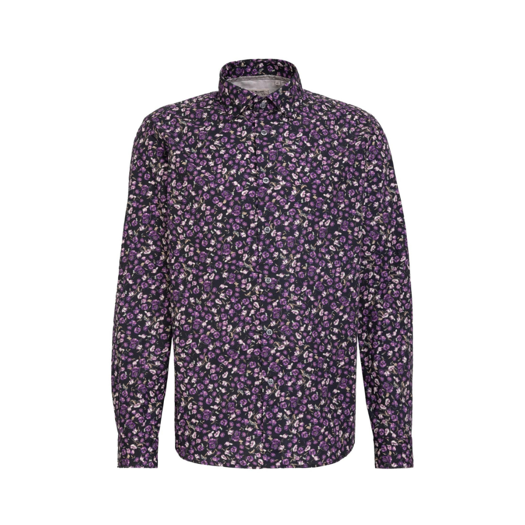 Fil Noir Forget Me Knots Shirt | Purple