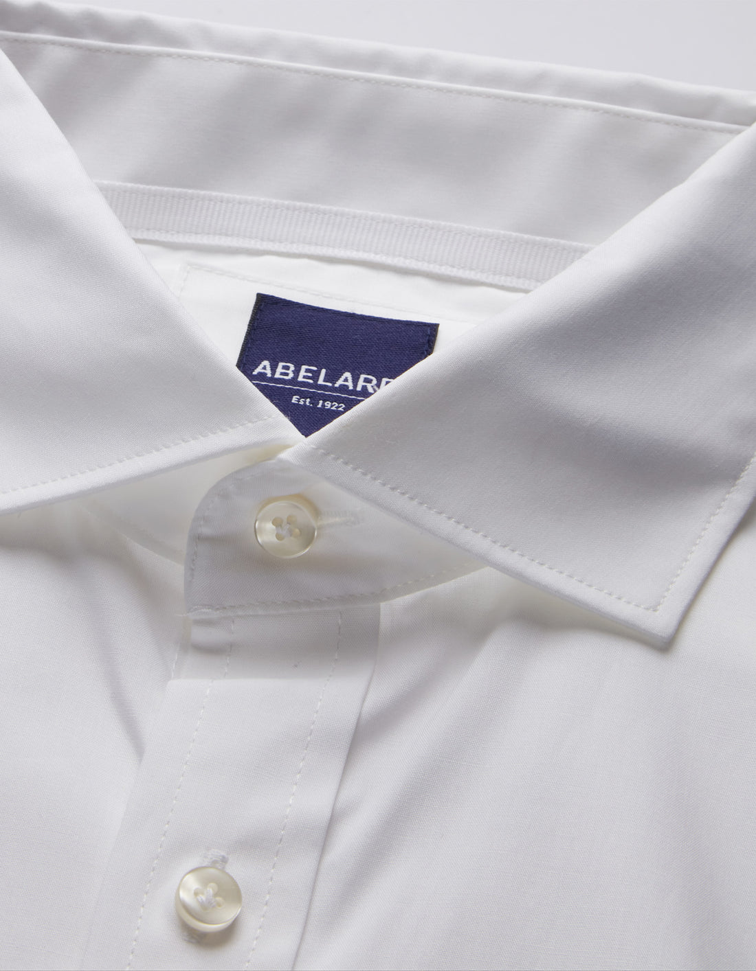 Abelard Santo Slim Spec Long Sleeve Shirt | White