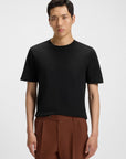 BOSS Tiburt Textured T-Shirt | Black