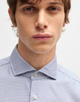 BOSS Hal Shirt | Medium Blue Print