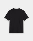 Scotch & Soda Essential Logo Tee | Black