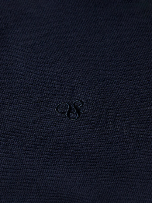 Scotch &amp; Soda Pique Polo Shirt | Night