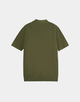 Scotch & Soda Knit Polo Shirt | Olive